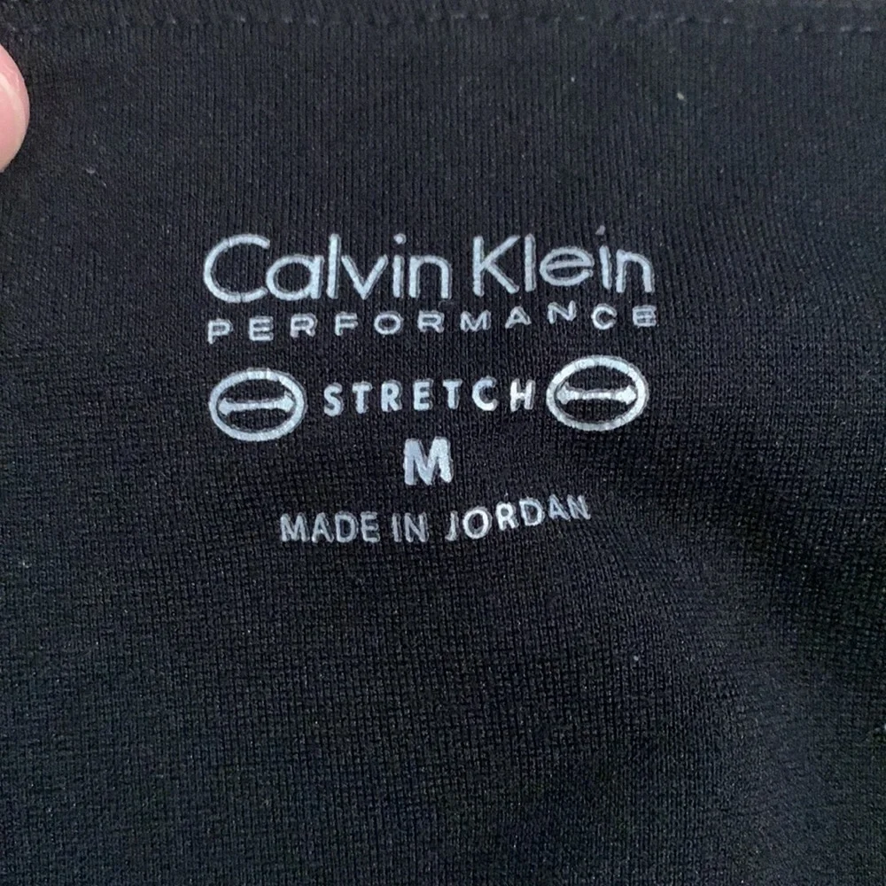 Calvin Klein Performance Stretch High Waisted Black Workout Leggings Women’s M